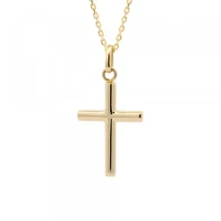 Colgante Cruz Oro 25mm*Eguzkilore Clearance