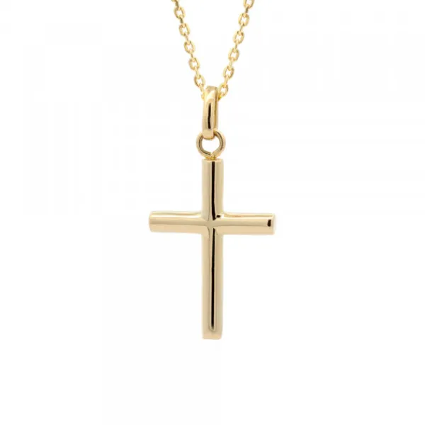 Colgante Cruz Oro 25mm*Eguzkilore Clearance