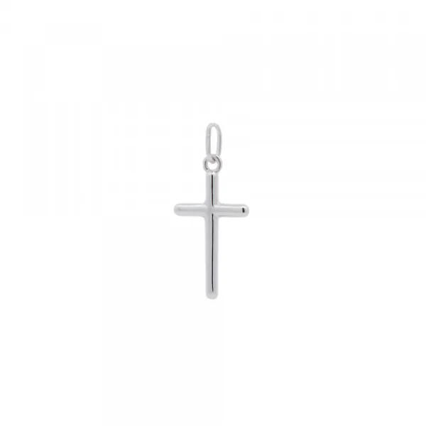Colgante Cruz Plata 22mm*Eguzkilore Sale