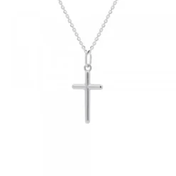 Colgante Cruz Plata 22mm*Eguzkilore Sale