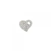 Colgante de Plata en Forma de Corazón con Circonitas Blancas*Eguzkilore Sale