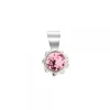 Colgante Distira Plata y Cristal Rosa*Eguzkilore Clearance