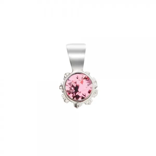 Colgante Distira Plata y Cristal Rosa*Eguzkilore Clearance