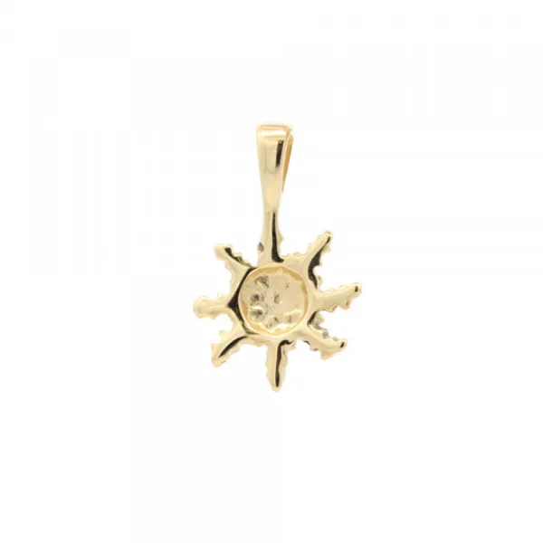 Colgante Oro 18kt. 11mm*Eguzkilore New