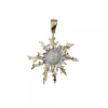 Colgante Oro y Diamantes 37mm*Eguzkilore Hot