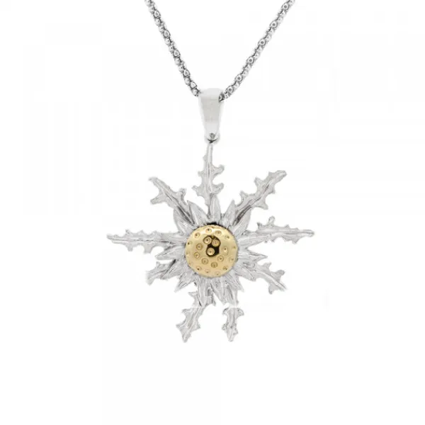 Colgante Plata Bicolor 29mm*Eguzkilore Best