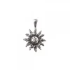 Colgante Plata Envejecida 14mm*Eguzkilore Hot