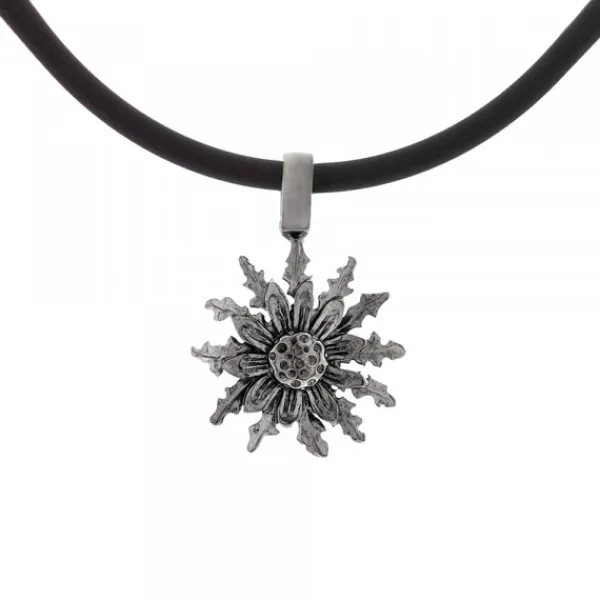 Colgante Plata Negra 21mm*Eguzkilore Hot
