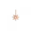 Colgante Plata Rosa 8mm*Eguzkilore Hot