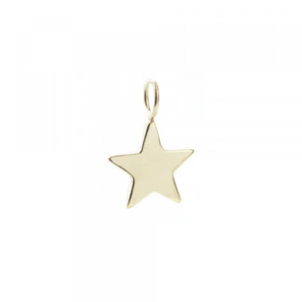 Colgante Estrella de Plata Dorada*Eguzkilore