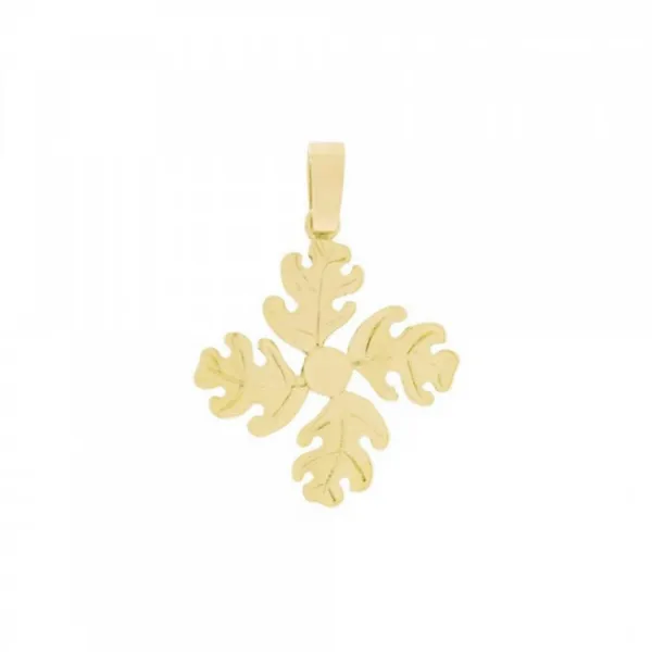 Colgante Haritzburu Oro 21mm*Eguzkilore Discount
