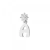 Colgante Inicial Plata 10mm*Eguzkilore Online