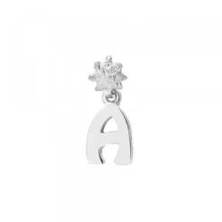 Colgante Inicial Plata 10mm*Eguzkilore Online