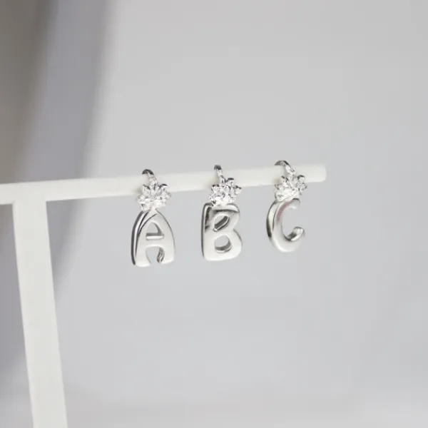Colgante Inicial Plata 10mm*Eguzkilore Online