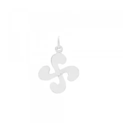 Colgante Lauburu Plata 26mm y Cadena Forza*Eguzkilore Online