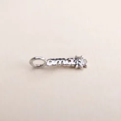 Colgante Letras Ama Plata*Eguzkilore Online