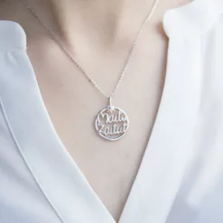 Colgante Maite Zaitut de Plata*Eguzkilore Outlet