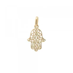 Colgante Mano Fátima Oro 18kt.18mm*Eguzkilore Sale