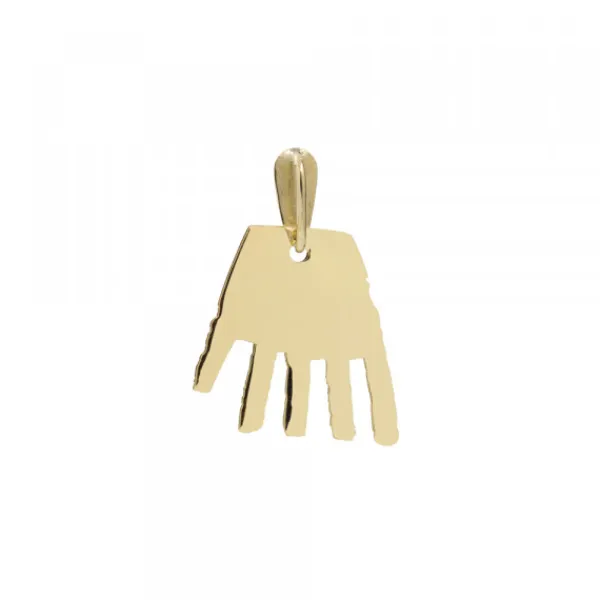 Colgante Mano Irulegi Oro 20mm*Eguzkilore Discount