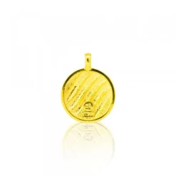 Colgante Mask de Plata Dorada*Eguzkilore Discount