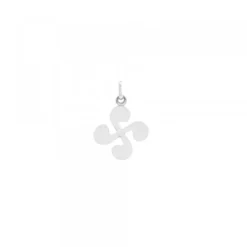 Colgante Mini Lauburu de Plata 17mm*Eguzkilore Sale