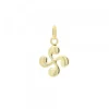 Colgante Mini Lauburu Oro 10mm*Eguzkilore Sale