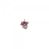 Colgante Mini Mari Lore Plata y Circonitas Rosas*Eguzkilore Discount