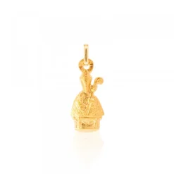 Colgante Mini San Fermín Oro 17mm Personalizable*Eguzkilore Outlet