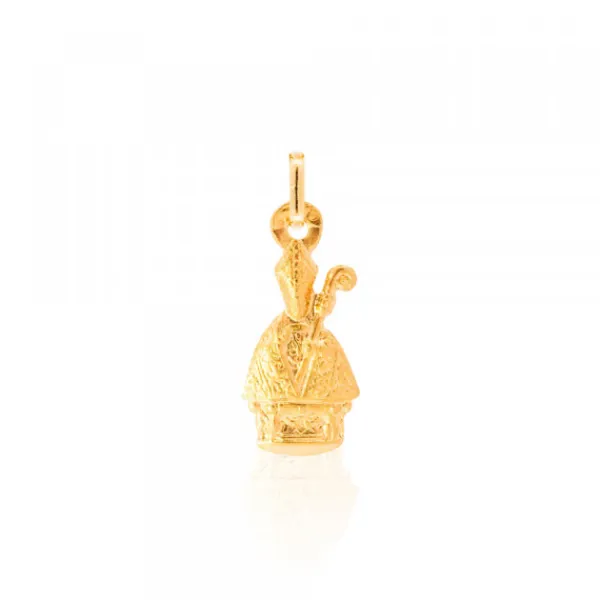 Colgante Mini San Fermín Oro 17mm Personalizable*Eguzkilore Outlet