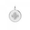 Colgante Radial Lauburu Plata Mate 22mm*Eguzkilore Discount