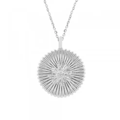 Colgante Radial Plata Personalizable*Eguzkilore Online