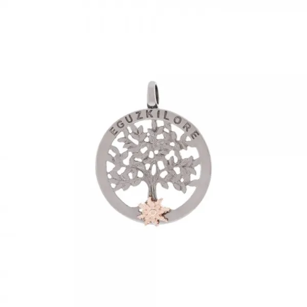 Colgante Árbol de La Vida Rutenio y Rosa*Eguzkilore Discount
