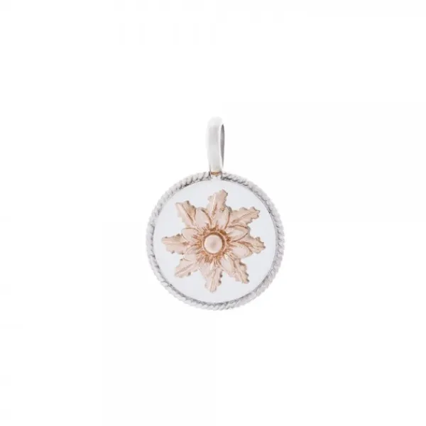 Colgante R3 Plata y Rosa*Eguzkilore Best