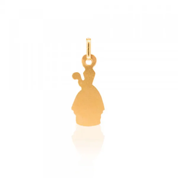 Colgante San Fermín Oro 20mm Personalizable*Eguzkilore New