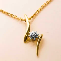 Colgante Tximist de Plata BIcolor*Eguzkilore New