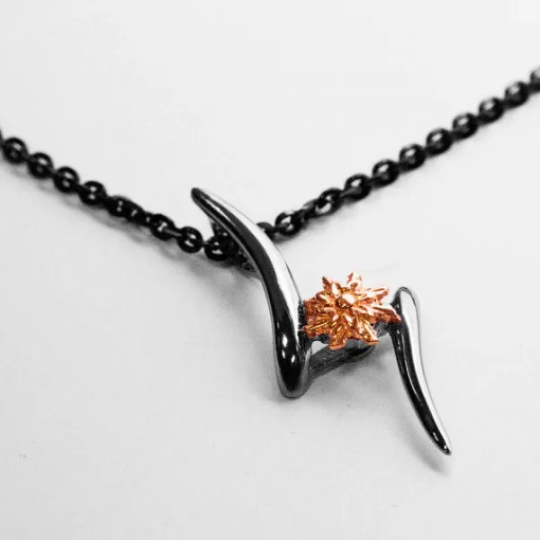 Colgante Tximist de Rutenio y Plata Rosa*Eguzkilore Sale
