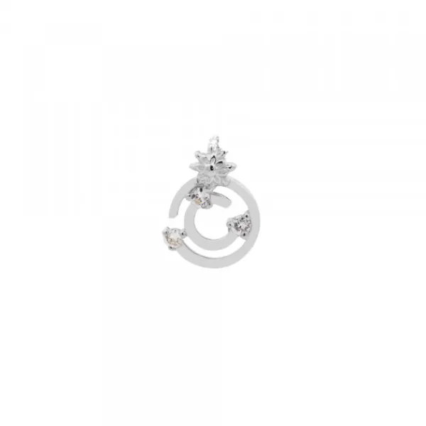Colgante Zurrunbilo Plata y Circonitas*Eguzkilore Online