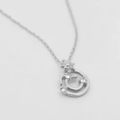 Colgante Zurrunbilo Plata y Circonitas*Eguzkilore Online