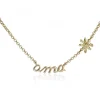 Collar Ama de Plata Dorada*Eguzkilore Discount
