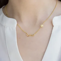 Collar Ama de Plata Dorada*Eguzkilore Discount