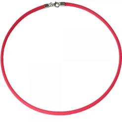 Cordón Caucho Rosa 2mm*Eguzkilore Clearance