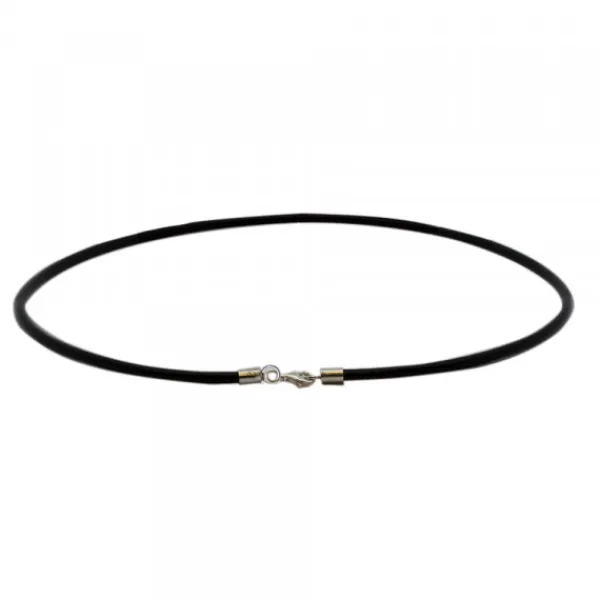 Cordón Cuero Negro 3mm*Eguzkilore Outlet