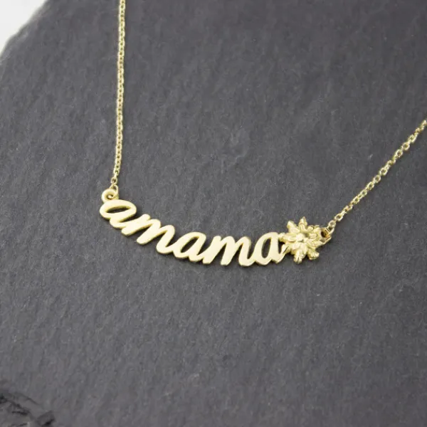 Gargantilla Amama de Oro Amarillo*Eguzkilore Best