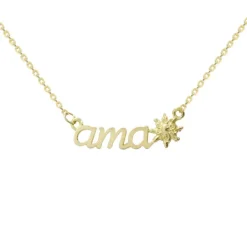 Gargantilla Ama Oro 18kt.*Eguzkilore Outlet