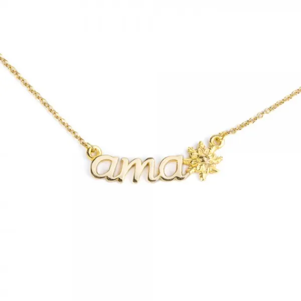 Gargantilla Ama Oro 18kt.*Eguzkilore Outlet