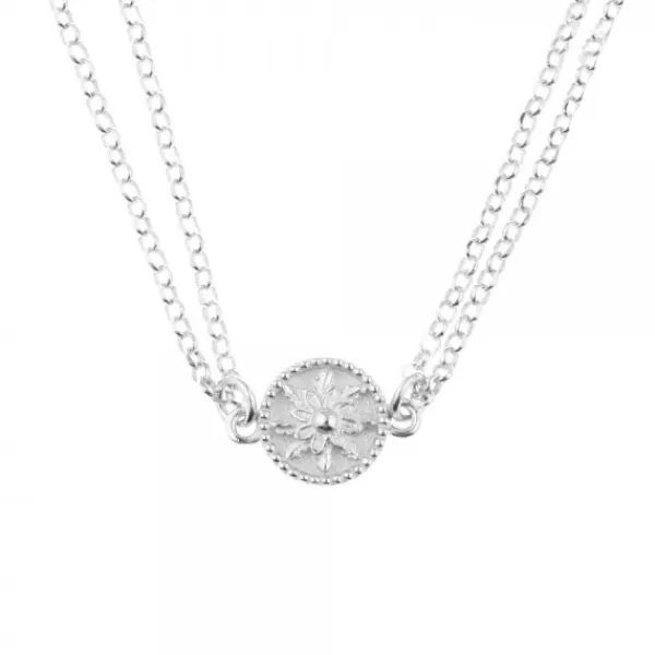 Gargantilla Anuk Doble Cadena de Plata*Eguzkilore Best
