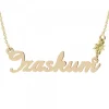 Gargantilla de Oro Izena Izaskun*Eguzkilore