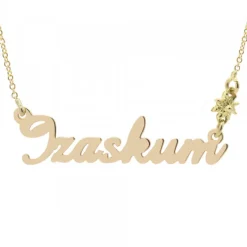 Gargantilla de Oro Izena Izaskun*Eguzkilore