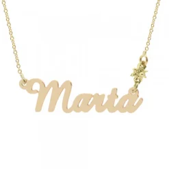 Gargantilla de Oro Izena Marta*Eguzkilore Online