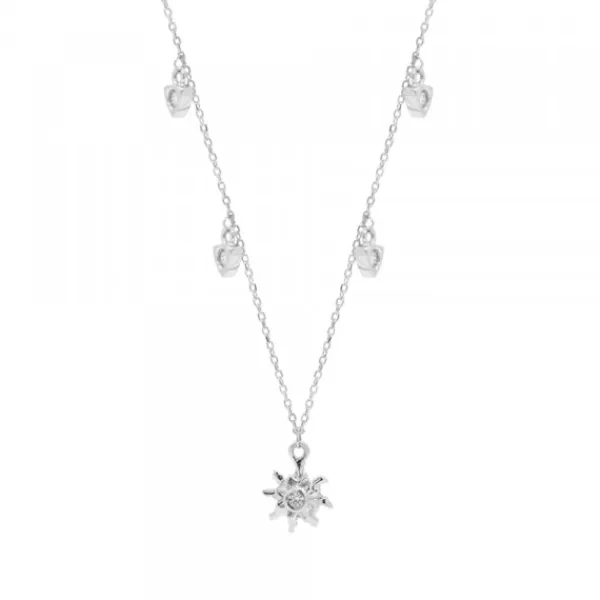 Gargantilla Oro Blanco y Brillantes*Eguzkilore Online